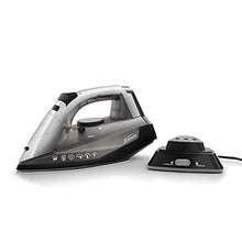Load image into Gallery viewer, Sunbeam Cordless or Corded 1500-Watt Anti-Drip Ceramic Hybrid Clothes Iron with Vertical Steam and Auto-Off Function (GCSBNC-200), Grey
