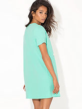 Load image into Gallery viewer, Smart &amp; Sexy Women's V-Neck Oversized Sleep Shirt, Edward Green Let's Skip Today, 3X
