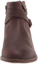 Load image into Gallery viewer, Clarks Women's Camzin Dime Ankle Boot, Dark Brown Leather, 8.5

