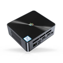 Load image into Gallery viewer, Beelink Mini PC 4 Cores 8th with Intel Core i5 8279U (up to 4.1GHZ) 16GB DDR4 RAM 512GB NVMe M.2 SSD Mini Desktop Computer Win 10 Pro Support 4K Dual HDMI, WiFi, BT5.0, 4USB3.0, Auto Power On
