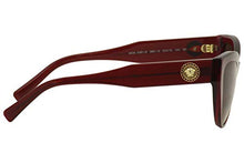 Load image into Gallery viewer, Versace Woman Sunglasses, Burgundy Lenses Acetate Frame, 53mm
