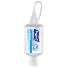 Load image into Gallery viewer, PURELL Advanced Hand Sanitizer Refreshing Gel, Clean Scent, 1 fl oz Travel Size Flip Cap Bottle with JELLY WRAP Carrier (Pack of 36) – 3900-36-WRP
