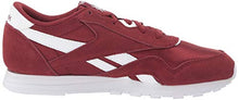 Load image into Gallery viewer, Reebok Unisex-Child Classic Nylon Sneaker, Rugged Maroon/Rugged Maroon/White, 7
