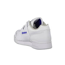 Load image into Gallery viewer, Reebok Men's Workout Plus Sneaker, White/Royal, 11 M US
