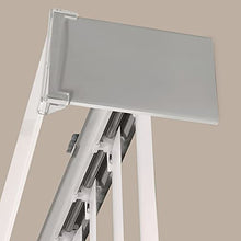 Load image into Gallery viewer, Calyx Interiors White Vinyl Vertical Blind 78 in. W x 84 in. L with 3.5 in. Slats, 04VS2780840
