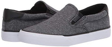 Load image into Gallery viewer, Lugz Men's Clipper Sneaker, Black/White Chambray, 8 M US
