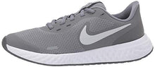 Load image into Gallery viewer, Nike Unisex-Kid's Revolution 5 Grade School Running Shoe, Cool Grey/Pure Platinum-Dark Grey, 6.5Y Regular US Big Kid
