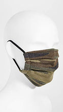 Load image into Gallery viewer, Z Supply Women's Face Coverings 4 Pack, Camo Green/Black, One Size
