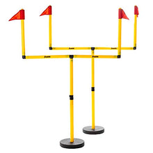 Load image into Gallery viewer, Franklin Sports Youth Football Goal Post Set - Kids Football Easily Adjustable Field Goals - Includes 2 Goal Posts - Perfect for Ages 4+ Backyard Play
