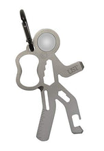 Load image into Gallery viewer, UST Stainless-Steel Tool A Long Multi-Tool Carabiner, Hiker
