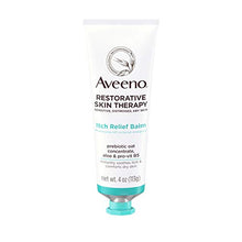 Load image into Gallery viewer, Aveeno Restorative Skin Therapy Itch Relief Body Balm for Sensitive, Distressed, Dry Skin, With Prebiotic Oat &amp; Pramoxine Hcl, Formulated Without Parabens, Fragrance &amp; Steroids, 4.0 Ounce
