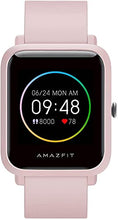 Load image into Gallery viewer, Amazfit Bip S Lite Smart Watch Fitness Tracker for Women, 30 Days Battery Life, 1.28”Always-on Display, 14 Sports Modes, Heart Rate &amp; Sleep Monitor, 5 ATM Waterproof, for Android Phone iPhone(Pink)
