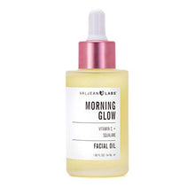 Load image into Gallery viewer, Valjean Labs Morning Glow Facial Oil | Vitamin C + Squalene | Helps to Brighten, Protect, Seal in Moisture | Paraben Free, Cruelty Free, Made in USA (1.83 fl oz)
