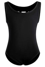 Load image into Gallery viewer, DANSHOW Girls’ M Straps Leotards for Dance Ballet Kids Tank Sleeveless Gymnastics activewear(KD6001-L-06)
