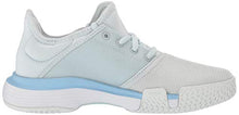 Load image into Gallery viewer, adidas Unisex-Kid's CourtJam Tennis Shoe, Blue Tint/White/Glow Blue, 3 M US Little Kid
