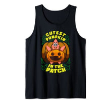 Load image into Gallery viewer, Mademark x SpongeBob SquarePants - SpongeBob Halloween Cutest Pumpkin in the Patch Patrick Star Tank Top

