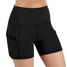 Load image into Gallery viewer, Lounge Sets for Women Shorts Summer,Yoga Pants High Waist Workout Yoga Running Compression Exercise Shorts Side Pockets 3 Pcs (Small)
