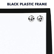 Load image into Gallery viewer, Quartet Combination Magnetic Whiteboard &amp; Corkboard, 17" x 23", Combo White Board &amp; Cork Board, Curved Frame, Perfect for Office &amp; Home Decor, Home School Message Board, Black (41723-BK)
