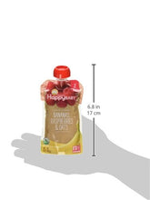Load image into Gallery viewer, Happy Baby Organics Clearly Crafted Stage 2 Baby Food, Bananas, Raspberries &amp; Oats, 4 Ounce Pouch (Pack of 16) packaging may vary

