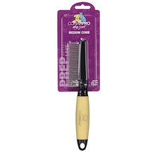 Load image into Gallery viewer, CONAIRPRO dog &amp; cat Pet brush for Flea and Tick Removal, 1/2" Stainless Steel Comb with Memory Grip Handle
