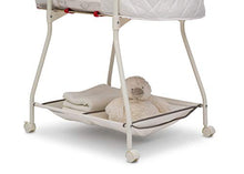 Load image into Gallery viewer, Delta Children Deluxe Sweet Beginnings Bedside Bassinet - Portable Crib with Lights and Sounds, Playtime Jungle, 33x17x45 Inch (Pack of 1)

