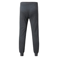 Load image into Gallery viewer, Men's Nine-Point Sweatpants Men Casual Hiking Trousers Sports Outdoor Drawstring Stretch Work Pants Trousers with Pockets Dark Gray
