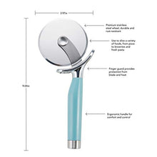 Load image into Gallery viewer, KitchenAid Gourmet Pizza Wheel, One Size, Matte Aqua Sky
