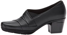 Load image into Gallery viewer, Clarks Women's Emslie Warbler Pump,Black,7.5 M US
