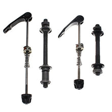Load image into Gallery viewer, CYSKY Bike Axle Quick Release Skewer Front Rear Bicycle Axle Wheel Hub Fit for Road Bike, Mountain Bike, MTB, BMX (1 Pair)
