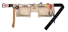 Load image into Gallery viewer, CLC Custom Leathercraft 175274 Heavy Duty Top Grain Leather Construction Work Apron &amp; Hammer Loop, 12 Pocket
