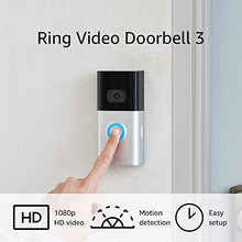 Load image into Gallery viewer, Ring Video Doorbell 3 – enhanced wifi, improved motion detection, easy installation
