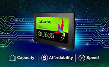 Load image into Gallery viewer, ADATA SU635 240GB 3D-NAND SATA 2.5 Inch Internal SSD with 2.5/3.5 inch SSD Bracket Bundle (ASU635SS-240GQ-R-TRAY)
