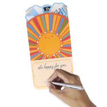 Load image into Gallery viewer, Hallmark Pop Up Graduation Card with Song (Smiling Sun, Plays Happy by Pharrell Williams )
