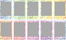 Load image into Gallery viewer, Fujifilm InstaX Mini Instant Film Rainbow &amp; Staind Glass &amp; Candy Pop &amp; Shiny Star Film -10 Sheets X 4 Assort Value Set
