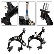 Load image into Gallery viewer, SPOOTEY 1 Pair Dioche Bike Brakes, Road Bike V Shape Mechanical Dual-Pivot Brake Set Repair Parts Accessory
