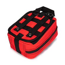 Load image into Gallery viewer, Jipemtra Tactical First Aid Bag MOLLE EMT IFAK Pouch Rip-Away Trauma First Aid Responder Medical Emergency Utility Bag Military Tactical Pouch (CP)
