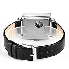Load image into Gallery viewer, FEICE Men’s Square Watch Bauhaus Automatic Mechanical Watch Waterproof Wristwatch with Sapphire Crystal Leather Straps for Women Unisex -FM301
