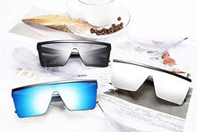 Load image into Gallery viewer, FEISEDY Fashion Siamese Lens Sunglasses Women Men Succinct Square Style UV400 B2470
