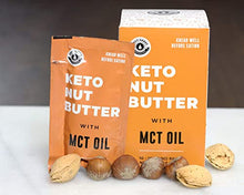 Load image into Gallery viewer, Keto Nut Butter Fat Bomb - Macadamia Low Carb Nut Butter Blend, Keto Almond Butter with MCT Oil (1oz x 10 Pack)
