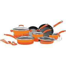 Load image into Gallery viewer, Rachel Ray 15 Piece Cookware Set - Hard Enamel
