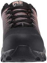 Load image into Gallery viewer, Timberland PRO Women's Powertrain Sport Alloy Toe SD+ Industrial Boot, Black, Rose Gold, 9
