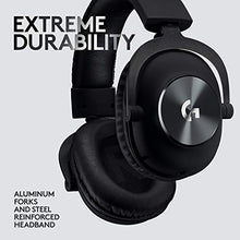 Load image into Gallery viewer, Logitech G PRO Gaming Headset for Oculus Quest 2 - Oculus Ready - Custom-length Cable - PRO-G Precision Gaming Audio Driver - Steel and Aluminum Build - Low-Latency 3.5 mm Aux Connection

