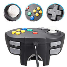 Load image into Gallery viewer, miadore 2 Pack Mini N64 Controller, Classic N64 Game Pad Joystick for N64 System Video Game Console (Black)
