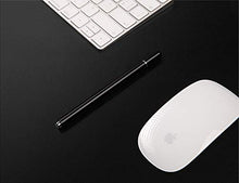 Load image into Gallery viewer, Leather Desk Pad Protector,Mouse Pad,Office Desk Mat,Non-Slip PU Leather Desk Blotter,Laptop Desk Pad,Waterproof Desk Writing Pad for Office and Home (Black,23.6" x 13.7")
