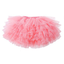 Load image into Gallery viewer, elamccor Tutu Skirt for Baby Girl Toddler 6 Layered Tulle Skirts, Watermelon Pink, 3-4T
