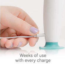 Load image into Gallery viewer, Nanobebe E-Brush Baby Bottle Cleaner - Electric Bottle Cleaning Brush, Baby Accessories, and Sippy Cups - Rechargeable, Includes Replaceable Brush Head
