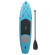 Load image into Gallery viewer, Lifetime Amped Hardshell Paddleboard with Paddle, 11', Glacier Blue
