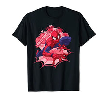 Load image into Gallery viewer, Marvel Spider-Man Hearts Valentine's Day T-Shirt
