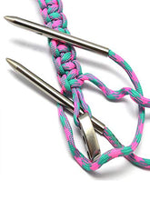 Load image into Gallery viewer, New!DEESEE(TM)2pcs 550 Paracord Fids Lacing Stitching Weaving Needles Stainless Steel
