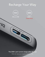 Load image into Gallery viewer, Anker Power Bank, PowerCore Slim 10000, Ultra Slim Portable Charger, Compact 10000mAh External Battery, High-Speed PowerIQ Charging Technology for iPhone, Samsung Galaxy and More (USB-C Input Only)
